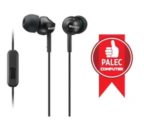 Sony MDR-EX110AP Schwarz / In-Ear-Kopfhörer mit Mikrofon