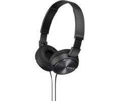 Sony MDR-ZX310 Schwarz / Kopfhörer mit Trageband / 30-mm-Lautsprecher / 98 dB