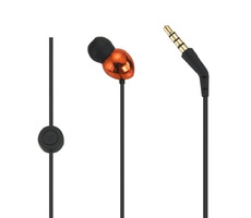 PerfectSound s201 Kopfhörer orange / In-Ear / mit Mikrofon / Metall / 18 Ohm / 3,5 Klinke