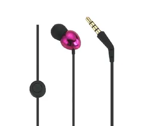 PerfectSound s201 Kopfhörer rosa / In-Ear / mit Mikrofon / Metall / 18 Ohm / 3,5 Klinke
