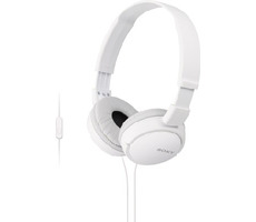 Sony MDR-ZX110AP Geschlossene Ohrhörer weiß
