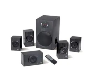 Genius -Lautsprecher SW-HF 5.1 4500 / 5.1 / 125 W/ Holz / Schwarz