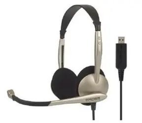 Koss CS100 USB / Kopfhörer mit Mikrofon / ohne Code / Gold