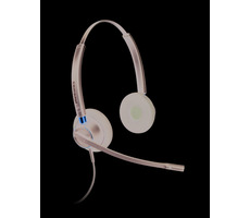 Plantronics EncorePro 520 / Binaurales Headset mit Clip / Schwarz