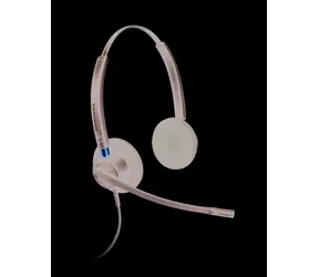 Plantronics EncorePro 520 / Binaurales Headset mit Clip / Schwarz