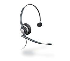 Plantronics EncorePro HW710 / Einzelohr-Clip-on-Headset / schwarz