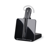 Plantronics CS540 / Kabelloses Ein-Ohr-Headset mit Haken und Clip / Schwarz