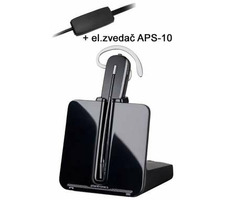 Plantronics CS540 / kabelloses Headset mit elektrischem Lift APA-10 für Siemens