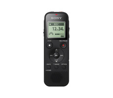 Sony ICDPX470 schwarz / digitales Diktiergerät / 4GB / Speicherkartenslot 