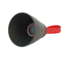 SALI Bluetooth-Lautsprecher 3W schwarz / Lautstärkeregelung / faltbar / wasserdicht / Bluetooth + USB + 3,5-mm-Buchse