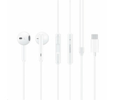 Huawei CM33 Original Typ-C Stereo-Headset weiß / Kopfhörer mit Mikrofon / USB-C / 1,1 m