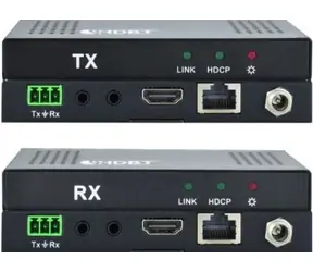 VivoLink HDBaseT Extender- Kit 70 m / Bidirektionales IR, RS232 und CEC / Netzteil / HDMI 1.4 und HDCP 2.2