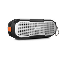Fantec Novi T30 silber / Tragbarer Bluetooth-Lautsprecher / IP67 / 5200mAh / 2x5W
