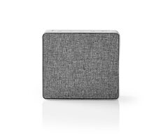 Nedis SPBT1002AL - Bluetooth®-Lautsprecher Silber / 15 W / Metalldesign