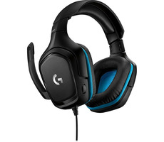 Logitech G432 7.1 schwarz / Gaming-Headset mit Mikrofon / für PC & Mac & PS4 & Xbox One & Nintendo Switch / Kabel 2m