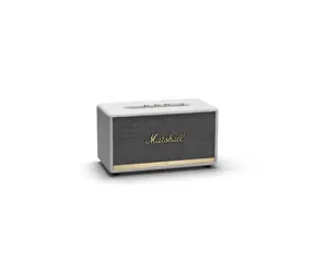 Marshall Stanmore II weiß / Bluetooth-Lautsprecher / 80 W / Subwoofer / 3,5-mm-Klinkeneingang / RCA 