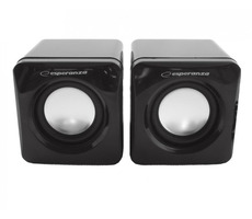 Esperanza EP111 LEGGIERO schwarz / Lautsprecher / 2.0 / 2x3W / USB / 3,5mm