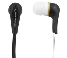 Esperanza EH146K Lollipop schwarz / In-Ear-Kopfhörer / 3,5-mm-Klinke / 1,2 m