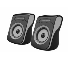 Esperanza EP140KE FLAMENCO schwarz-grau / Lautsprecher / 2.0 / 2x3W / 5V / USB / 3,5mm / microSD 