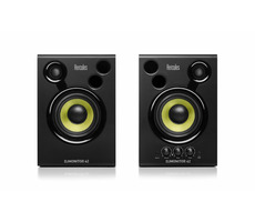 Hercules DJMonitor 42 schwarz / Set aktiver DJ-Lautsprecher 