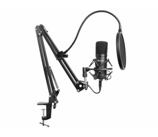 Sandberg Streamer USB-Mikrofon Kit / Tischmikrofon für Streamer / USB