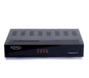 Xoro HRT 8770 Twin DVB-T2&C HD-Receiver / PVR R / Timeshift / HDMI / 1080p / LAN / USB / Schwarz