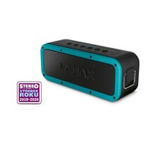 Lamax Storm1 Türkis / Bluetooth-Lautsprecher / 2x 20W / 6600mAh / BT 5.0 / IP67 / AUX / microSD / NFC / Sonderangebot