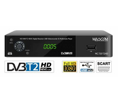 Mascom MC720T2 / DVB-T2-Empfänger / HD DVB-T2 / H.265 / HEVC