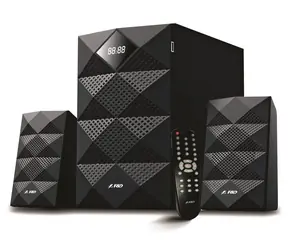 FENDA F&D A180X schwarz / Lautsprecher / 2.1 / 42W / BT4.0 / UKW-Radio / USB-Wiedergabe / Fernbedienung