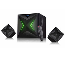 FENDA F&D F550X schwarz / Lautsprecher / 2.1 / 56W / BT4.0 / NFC|UKW-Radio / USB|SD-Wiedergabe / Fernbedienung