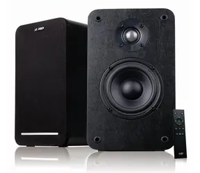 FENDA F&D R40BT schwarz / Lautsprecher / 2.0 / 60W / BT4.2 / USB / optischer Eingang / Fernbedienung / Holz