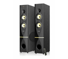 FENDA F&D T-88X schwarz / Lautsprecher / 2.0 / 300W / BT4.2 / UKW-Radio / USB / optischer Eingang / Fernbedienung / Karaoke