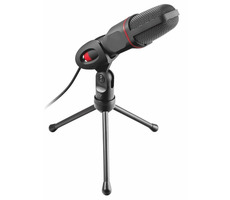 Trust GXT 212 Mico / Tischmikrofon / USB & 3,5-mm-Klinkenstecker / 1,8 m