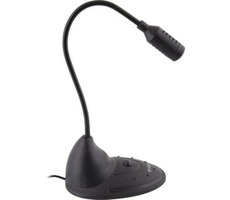 YENKEE YMC 1011BK Tischmikrofon für PC / 1,8 m