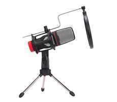 Marvo MIC-02 schwarz / Tischmikrofon / 3,5-mm-Klinke / 2,5 m