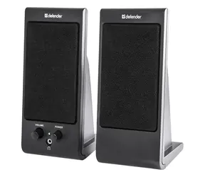 Defender SPK-170 schwarz / Lautsprecher 2.0 / 4W / Lautstärkeregler / USB-Stromversorgung / 3,5 mm