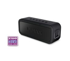 Lamax Storm1 schwarz / Bluetooth Lautsprecher / 2x 20W / 6600mAh / BT 5.0 / IP67 / AUX / microSD / NFC / Sonderangebot