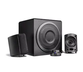 Wavemaster MOODY BT schwarz / Lautsprecher / 2.1 / Bluetooth / 3,5-mm-Klinke / RMS 65W / Fernbedienung