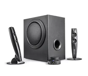 Wavemaster STAX BT schwarz / Lautsprecher / 2.1 / Bluetooth / 3,5-mm-Klinke / RMS 46W / Fernbedienung