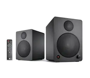 Wavemaster CUBE NEO Mini schwarz / Lautsprecher / 2.0 / Bluetooth / 3,5-mm-Klinke / RMS 36W / Fernbedienung