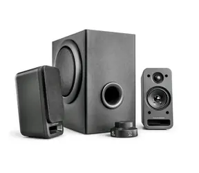 Wavemaster MX3+ schwarz / Lautsprecher / 2,1 / 3,5 mm Klinke / RMS 50 W / Fernbedienung