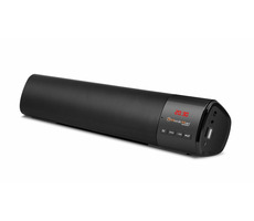 Technaxx MusicMan Mini Soundbar BT-X54 / Bluetooth-Lautsprecher / 2x 5W / BT 5.1 / FM / USB / MicroSD / AUX-IN / schwarz