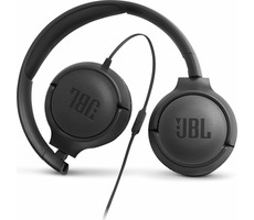 JBL TUNE 500 schwarz / Kopfhörer / Mikrofon / Siri und Google Now