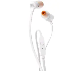 JBL T110 weiß / Kopfhörer mit Mikrofon / 3,5-mm-Klinke