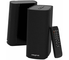 Creative Labs T100 schwarz / Kabellose Lautsprecher / 40 W / Bluetooth 5.0 / AUX 