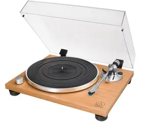 AUDIO-TECHNICA AT-LPW30TK braun / Plattenspieler / 33 U/min & 45 U/min / Riemenantrieb / manuelle Steuerung