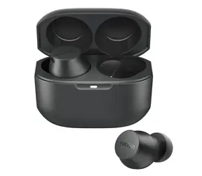 EarFun Free Mini schwarz / kabellose Kopfhörer / Mikrofon / Bluetooth 5.0 / ANC / IPX7 / Ladeetui / Nachverkauf