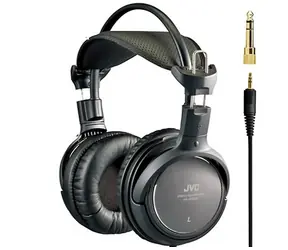 JVC HA-RX700 schwarz / kabelgebundene Kopfhörer / Klinke 3,5 mm und 6,3 mm / 3,5 m