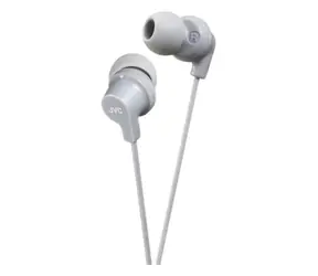 JVC HA-FX10-HE grau / In-Ear-Kopfhörer / 3,5-mm-Klinke / 1,2 m