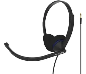 Koss CS200i schwarz / Kopfhörer mit Mikrofon / 2,5m / 3,5mm Klinke / ohne Code
